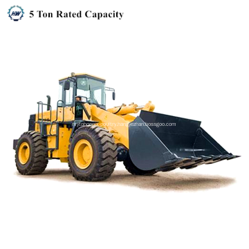 Wheel Loader 5Ton Capacity Front Wheel Loader